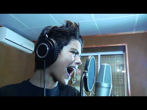 Abraham Mateo  (12 years old )  I surrender  ( his first english song)
