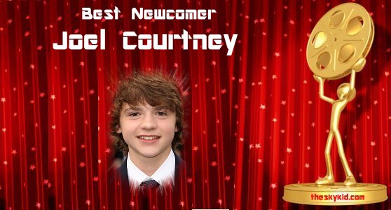 Best Newcomer Joel Courtney.