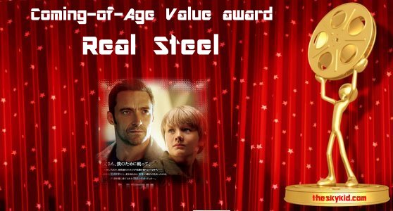 Coming of age value award Real Steel