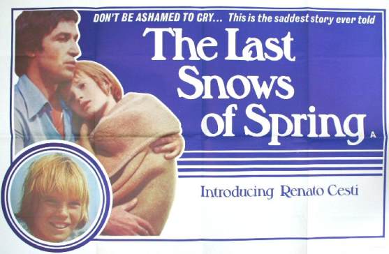 The Last Snows of Spring 1973 Original Poster