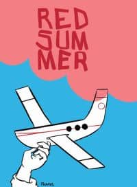 red summer poster
