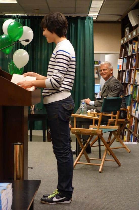 Alex and Stephen Daldry at a Book Signing Event