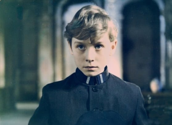 Tomasz Hudziec as the young Mikolaj in the 1972 Polish film Zmory