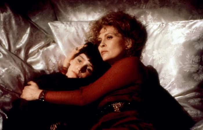 BURNING SECRET, David Eberts, Faye Dunaway, 1988, (c)Vestron Pictures