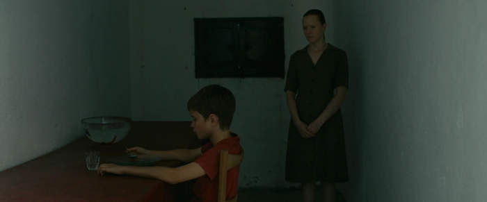 Nicolas (Max Brebant) and his “mother” (Julie-Marie Parmentier)