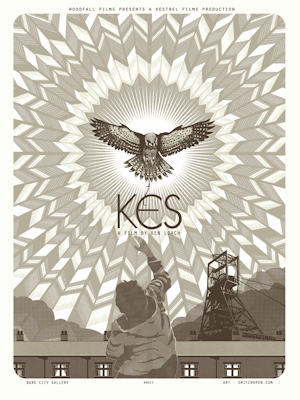 Official KES film poster