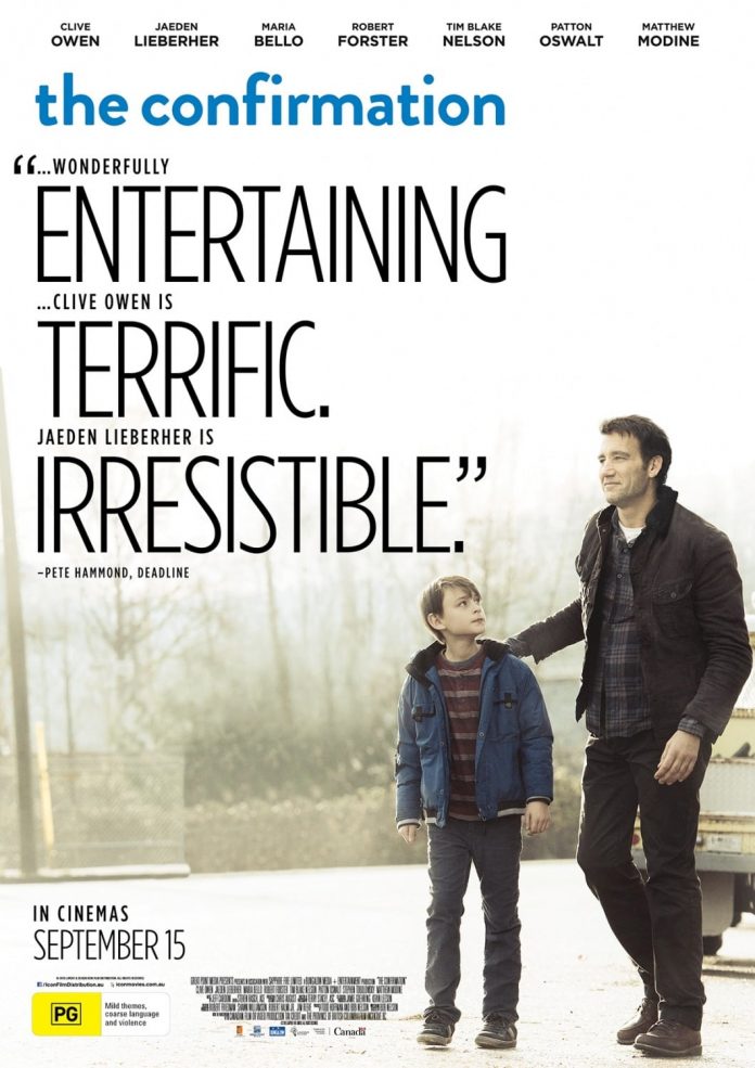 Poster for the movie "The Confirmation"