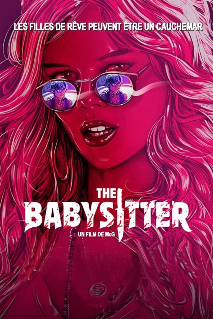 Poster for the movie "The Babysitter"