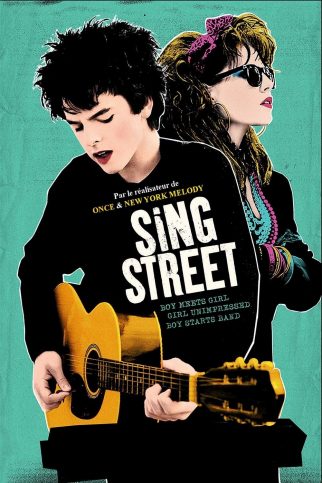 Poster for the movie "Sing Street"