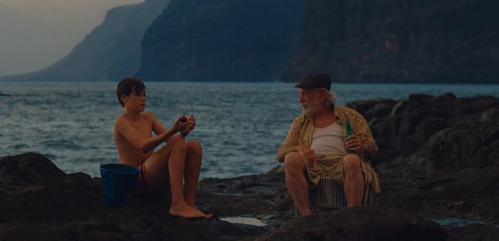 Sergio Hernández Hernández and José Luis de Madariaga in The Wandering Island